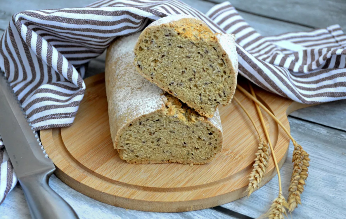 Bemielė viso grūdo duona