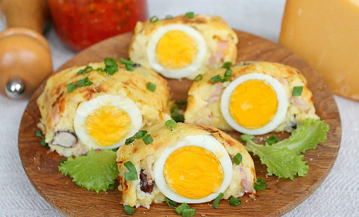 Bulvių suktinukas su kiaušiniu