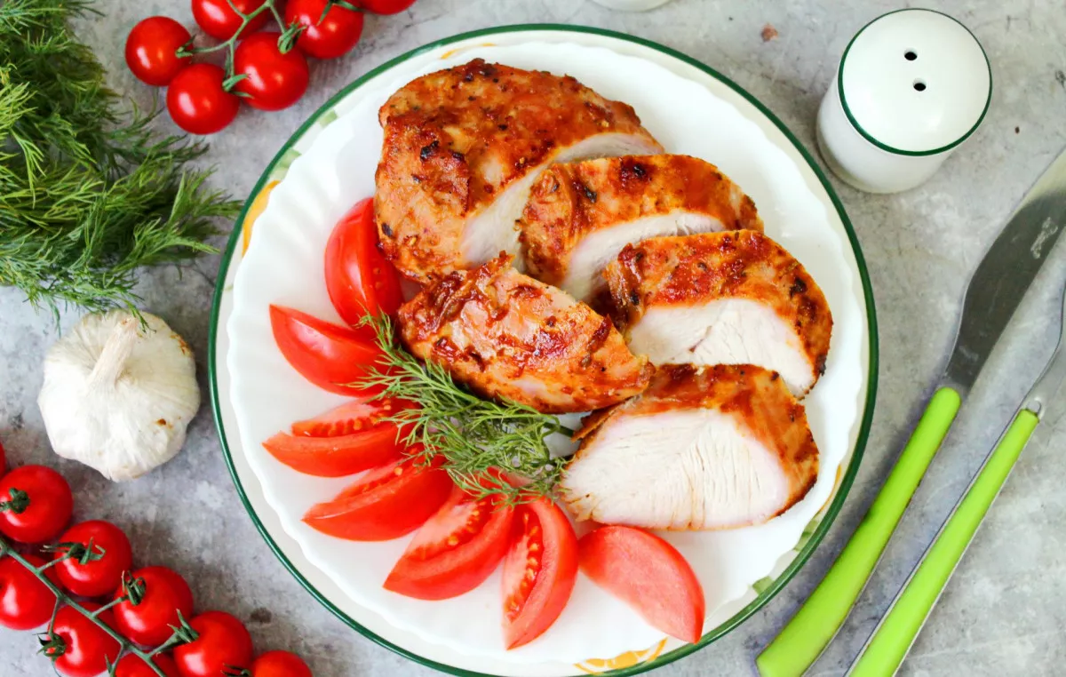 Kalakutiena medaus ir garstyčių padaže