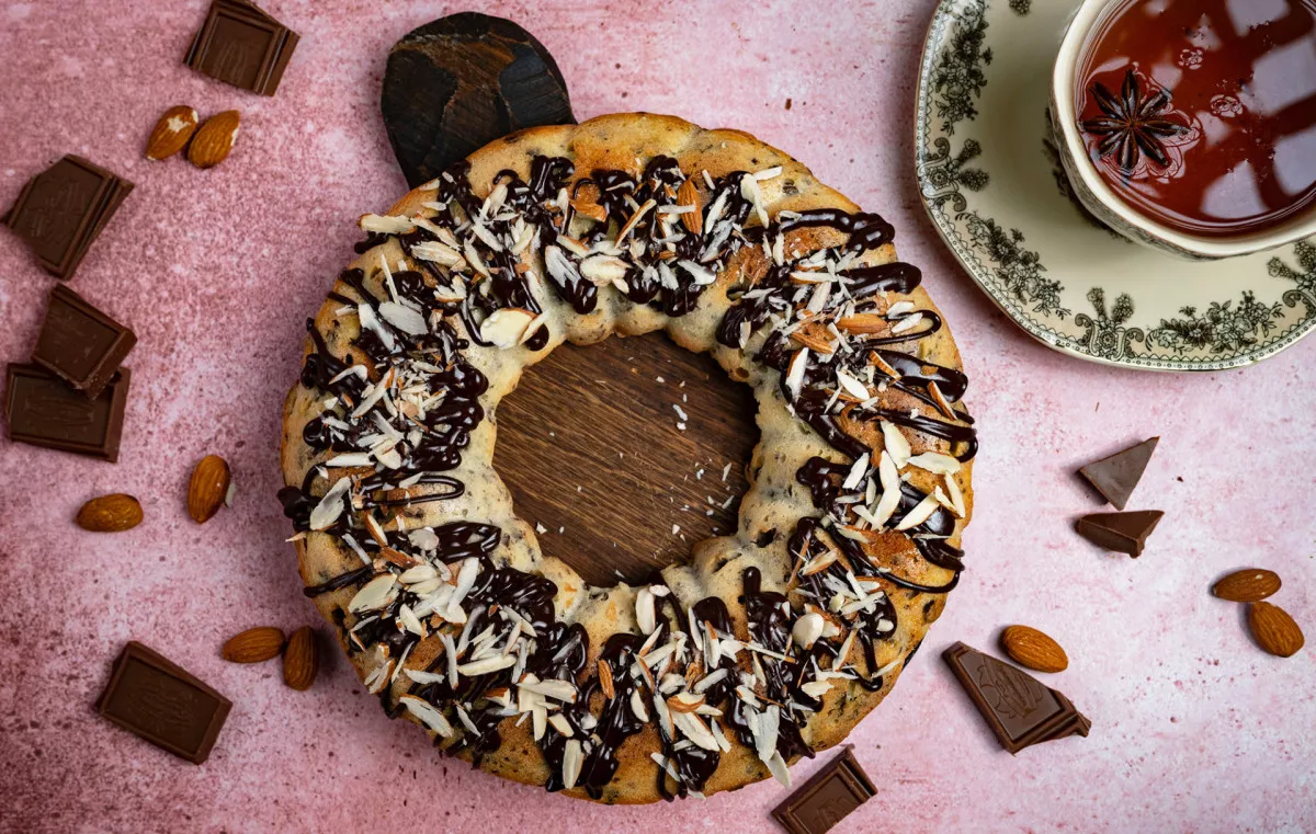 Keksas su šokolado gabaliukais