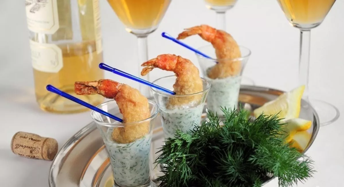 Krevetės traškiame kailyje