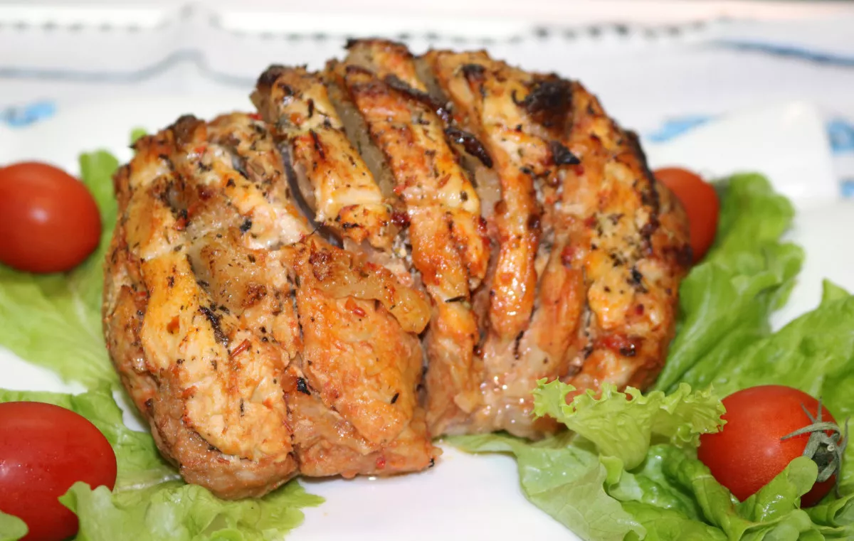 Mėsa kepta akordeono stiliumi