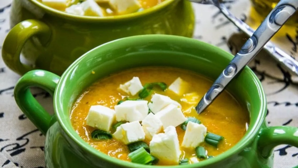 Moliūgų ir morkų tyrė