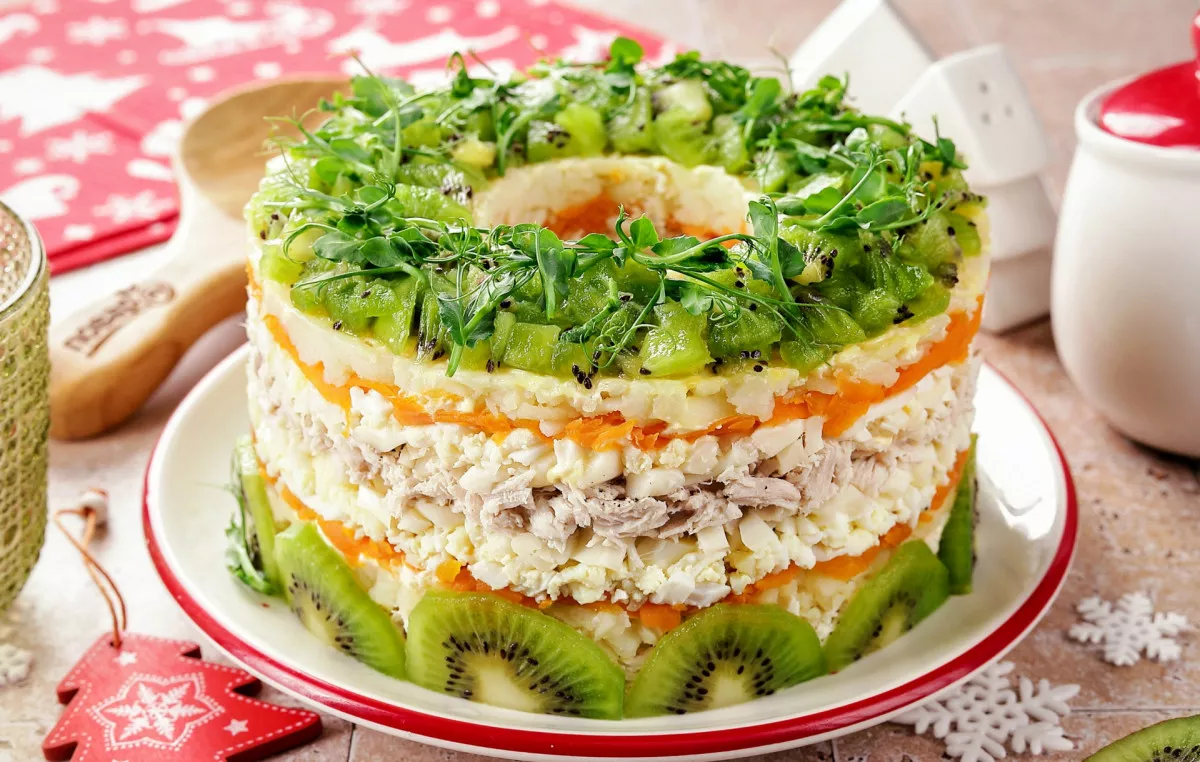 Naujųjų metų salotos Nefrito apyrankė