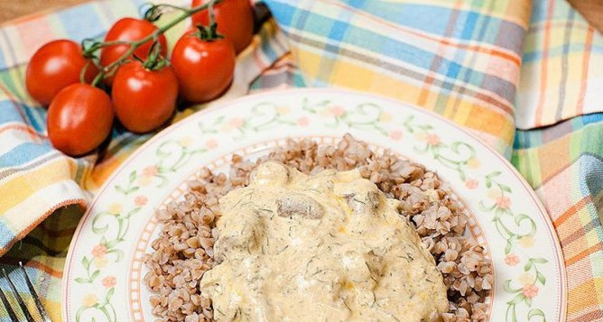 Vištienos širdelės kreminiame padaže