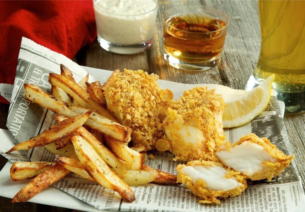 Žuvis ir traškučiai Receptas su nuotraukomis