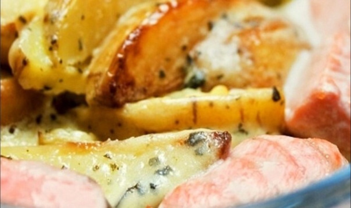 Žuvis su bulvėmis prancūziškai Receptas su nuotraukomis