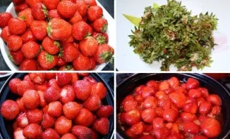 Braškes reikia išrūšiuoti ir kruopščiai nuplauti. Tada uogas perkelkite į didelį puodą, įpilkite obuolių ir citrinų sulčių. Puodą kelioms...