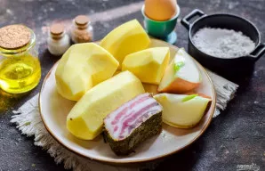 Paruoškite ingredientus.