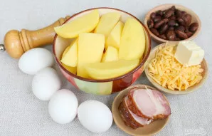 Paruoškime ingredientus.