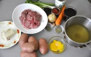 Paruoškite ingredientus.