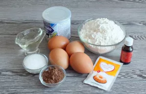 Paruoškite reikiamus ingredientus.