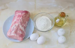 Prieš pradedant gaminti, paruoškite reikalingus ingredientus.