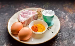 Paruoškite ingredientus.