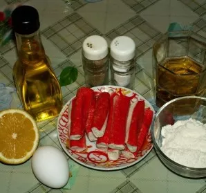 Paruoškite savo ingredientus užkandžiui gaminti.