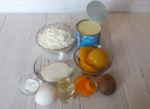 Paruoškite reikiamus ingredientus.