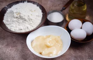 Paruoškite ingredientus.