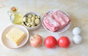 Prieš pradėdami gaminti, paruoškite reikiamus ingredientus.