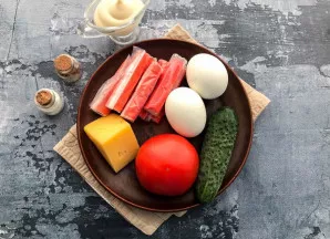 Paruoškite visus reikiamus ingredientus.