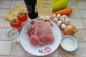 Paruoškite ingredientus.