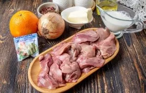 Paruoškite visus pašteto gamybai reikalingus ingredientus.