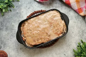 Kepkite įkaitintoje orkaitėje apie 30 minučių.