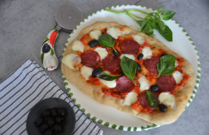 Pinsa, paruošta antruoju būdu.