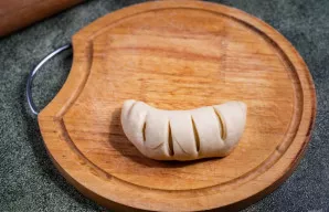 Suformuokite bandelę.