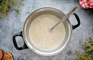 Įkaitinkite keptuvę ant vidutinės ugnies ir sutepkite augaliniu aliejumi. Supilkite dalį tešlos ir kepkite blynus 2–3 minutes, tada apver...