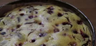 Kepkite pyragą orkaitėje 180 laipsnių temperatūroje 45 minutes.