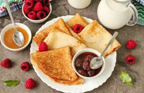 Blynai su kepimo milteliais paruošti. Skanaus!