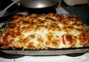 Bulvių ir maltos mėsos užkepėlė