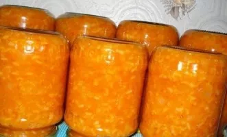 Daržovių salotos su ryžiais žiemai
