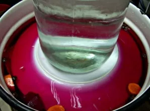 Marinuoti kopūstai su česnakais ir burokėliais