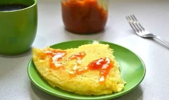 Omletas su varške