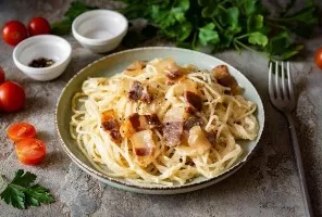 Spagečiai Carbonara